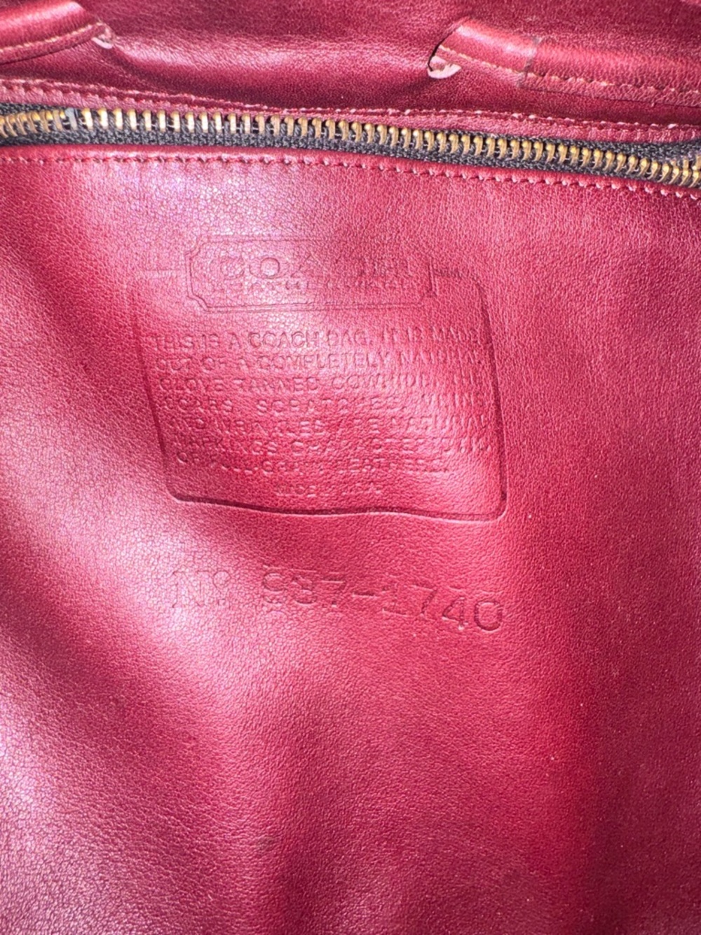 Coach Drawstring Sac Bag - Picture 4 of 10